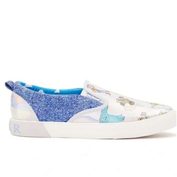 Disney Pixar Slip On Sneakers Size 6 Toy Story Wall-E Up The Incredible shoes - Picture 2 of 12